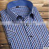 2015 Summer New Short Sleeve Shirt Man Shirt Dress Shirt Men's Clothing thumbnail-3