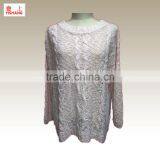 Cable Sweater 100%Acrylic Fashion Sweater for Ladies thumbnail-1