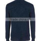 2017 Cotton Design Pullover Crewneck Sweater for Men With Zipper thumbnail-5