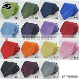 Striped Pure Color Suit Tie Business Tie Wedding Tie For Men thumbnail-1