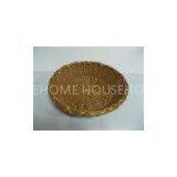 Oil-Resistance Hand Made Poly Rattan Oval Bread Basket For KTV thumbnail-1