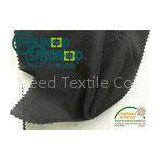 Black Plain Weave fusable Interfacing , Fabric 50gsm woven fusing