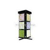 Metal Mosaic Ceramic Tile Displays For Showrooms , 4 Sided Display Stand thumbnail-1