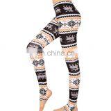 Hot Sale Fashion Custom Made Colorful Printed Sports Yoga Christmas Legging thumbnail-4