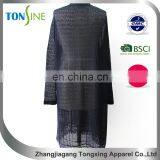 Women Cardigan With Lcae Hem Long Cardigan thumbnail-3