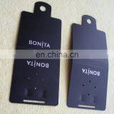 Black PVC Fold Earring Cards Necklace Cards thumbnail-1