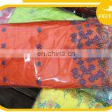 100% Cotton Switzerland Lace With Rhinestones Traditional African Lace Fabrics Ladies Flower Lace Dresses Fabric thumbnail-6