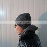 Black Acrylic Beanie Hat With Led Light Inside Factory Custom Led Beanie for Christmas Gift thumbnail-6