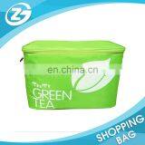 Manufacturer Custom Shaped Fancy Eco-friendly Reusable Personalized Fitness Ice Hot And Cold 210D Green Ice Cream Cooler Bag thumbnail-1