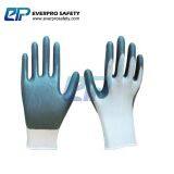 Oil and Gas Resistant 13G Polyester Liner Nitrile Dipped Mechanic Work Gloves With EN388 4121X thumbnail-2