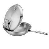 Stainless Steel Wok +steamer thumbnail-3