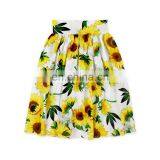 Custom Baby Girls Petal Skirts Colorful Prints Fabric Children Girl Maxi Skirt thumbnail-6