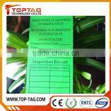 Iregular Cute Animal Shape Pvc Plastic / Paper Card With Hole Punching