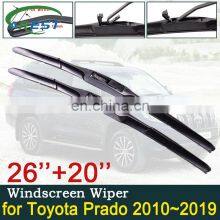 for Toyota Prado 150 J150 2010~2019 Car Wiper Blade Front Windscreen Windshield Wipers Car Accessories 2011 2012 2013 2014 2015 thumbnail-1