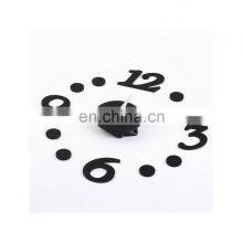 DIY Self Adhesive Room Interior Decorative Wall Clock China Digit Dot Number Art Wall Clock 3 Piece thumbnail-1