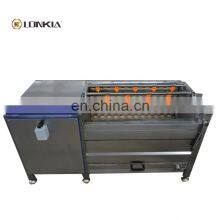 Fully Automatic Electric Brush Roller Washing Machine for Sweet Potato Taro Ginger Carrot Cassava Peeling Machine thumbnail-2