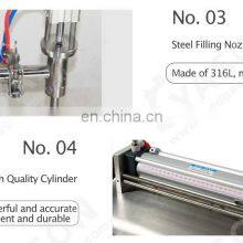 50-1000ml Single Head Cream Shampoo Filling Machine With Mixer thumbnail-2