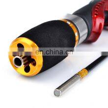 Winter Carbon Fiber Fishing Rod 50cm/60cm Cork Handle Stainless Steel Guide Spinning&Casting Ice Fishing Rod thumbnail-3