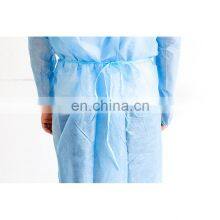 China Supplier PP Non Woven Disposable Visitor Gown Working Clothes For Hospital Food Factory PP Isolation Gown thumbnail-5