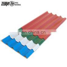 Hot Sale Prepainted Corrugated Zinc Coated Gi Sheet Metal Roofing Tile Price For Building Materials Ethiopia thumbnail-5