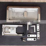 02342C Key Lock Stainelss Steel /steel Recessed Handle Trailer Side Door Lock thumbnail-4