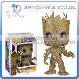 Mini Qute Funko Pop Guardians of the Galaxy Groot Super Hero Action Figures Cartoon Models Educational Toy NO.FP 49