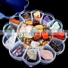 Novelty Gifts Tumbled Crystal Bead Gift Products Oem Minerales Natural Raw Precious Semi Crystals Healing Stones Box Sets thumbnail-2
