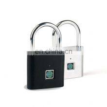 USB Port Smart Fingerprint Padlock Lock for Door and Backpack thumbnail-1