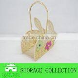 Handmade Decorative Rabbit Easter Paper Basket thumbnail-3