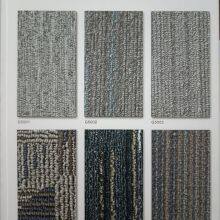 Square PVC Floor Imitation Carpet Gray LVT Floor Waterproof Floor Felt Stone Plastic Floor Tile Floor Glue Foshan Wholesale thumbnail-5