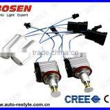 360 Degree Lightening 4leds 40w H8 E92 Cree Q5 Chip Angel Eyes LED Marker Headlight