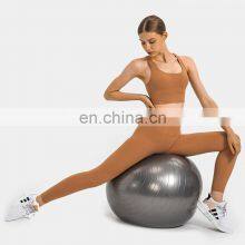 2024 New Best Energy Longline Sports Bra Gym Athletic Fitness Clothing Padded Sexy High Strength Strappy Womens Yoga Bra thumbnail-5