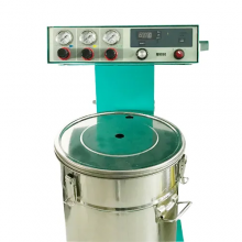 Cerakote Industrial Ceramic Coating Equipment New Powder Coating Booth Electrostatic Spray Gun Steel Substrate Including Pump thumbnail-2
