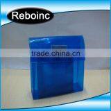 Snap Top Pvc Plastic Waterproof Pouch With Silver Strim