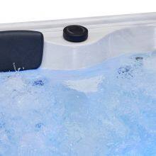 High-end 2 Person Rectangular Backyard Swimming Pool, With Balboa Hot Tub Spa Outdoor Hot Spring Villa thumbnail-5