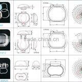 92mm 100W 120W 150W COB LED Optical Glass Lens thumbnail-2