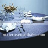 Upscale hotel dining table cloth jacquard Table Cloth