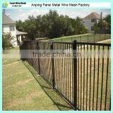 3 Rails 5ft High Commercial Black Powder Coated Pool Fence Supplier thumbnail-5
