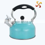 1.8L professional and high quality stainless kettle with full color coating tea pot