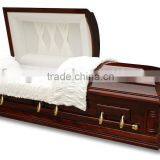 3003 Wood Veneer Coffin thumbnail-1
