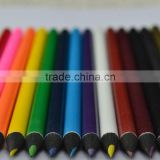 7" Round full printing color Black Wooden Color Lead Drawing Pencil With No Rubber Custom Logo