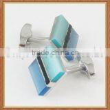 925 Sterling Sliver Cuff Custom Design Studs Gemstone Cufflinks thumbnail-5