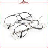 Laura Fairy ANSI Z87 En166F Trendy Disposable Side Shield Clear Safety Goggles Quality Choice thumbnail-5