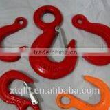 Red Painted Grade 80 Eye Grab Hooks 330A
