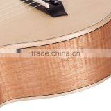 High Quality Concert/tenor Ukulele,solid Spruce Top and Flame Manhogany Back,factory Wholesale thumbnail-3