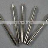 Shanghai Yiyan Sharp Three Angle Tungsten Carbide Drill Bit Spear Point Tile Glass Drill 3mm-16mm Use on Dremel Tool
