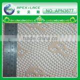 APN3677-Fashion Trends 100% Polyester Mesh for Girls Flower Lace Dress