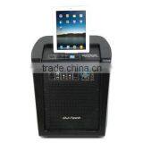 China Manufacturer Bluetooth Powerful Amplifier Built-in Rechargeable Batteries Multifunction Trolley Outdoor Lound Speaker thumbnail-4