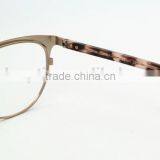 Best Brand Lady Promotional Custom Logo Metal Optical Spectacles thumbnail-5