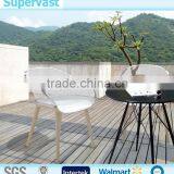 Outdoor General Use High Quality Plastic Chair Transparent thumbnail-2